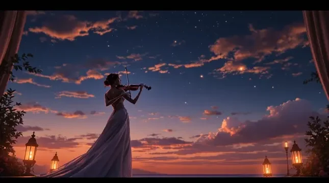 星空下的小提琴 高清视频封面